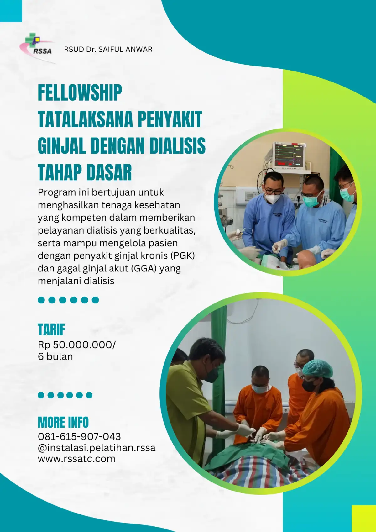 PROGRAM FELLOWSHIP TATALAKSANA PENYAKIT GINJAL DENGAN DIALISIS TAHAP DASAR