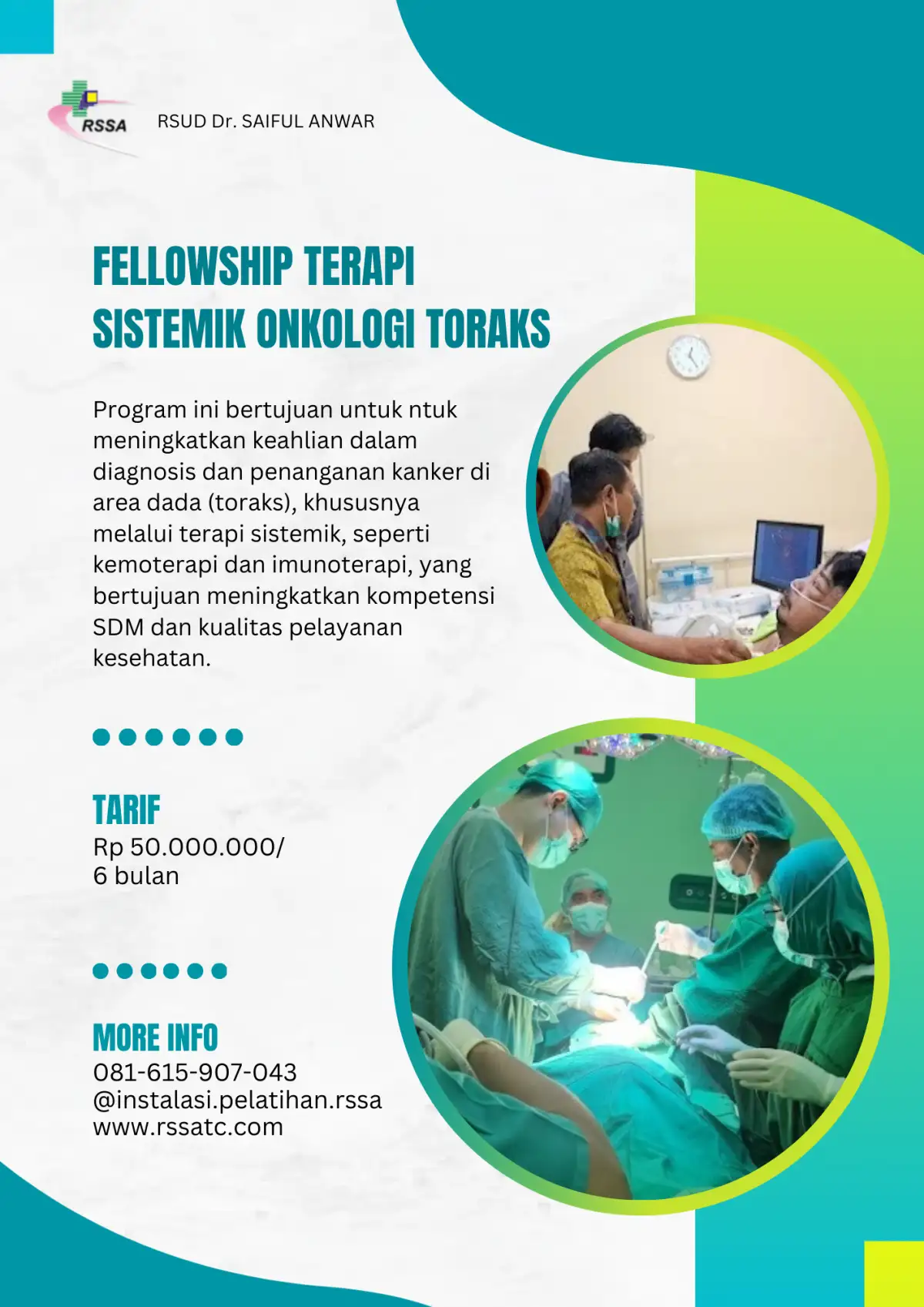 PROGRAM FELLOWSHIP TERAPI SISTEMIK ONKOLOGI TORAKS