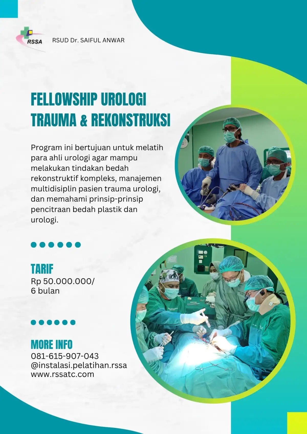 PROGRAM FELLOWSHIP UROLOGI TRAUMA DAN REKONSTRUKSI