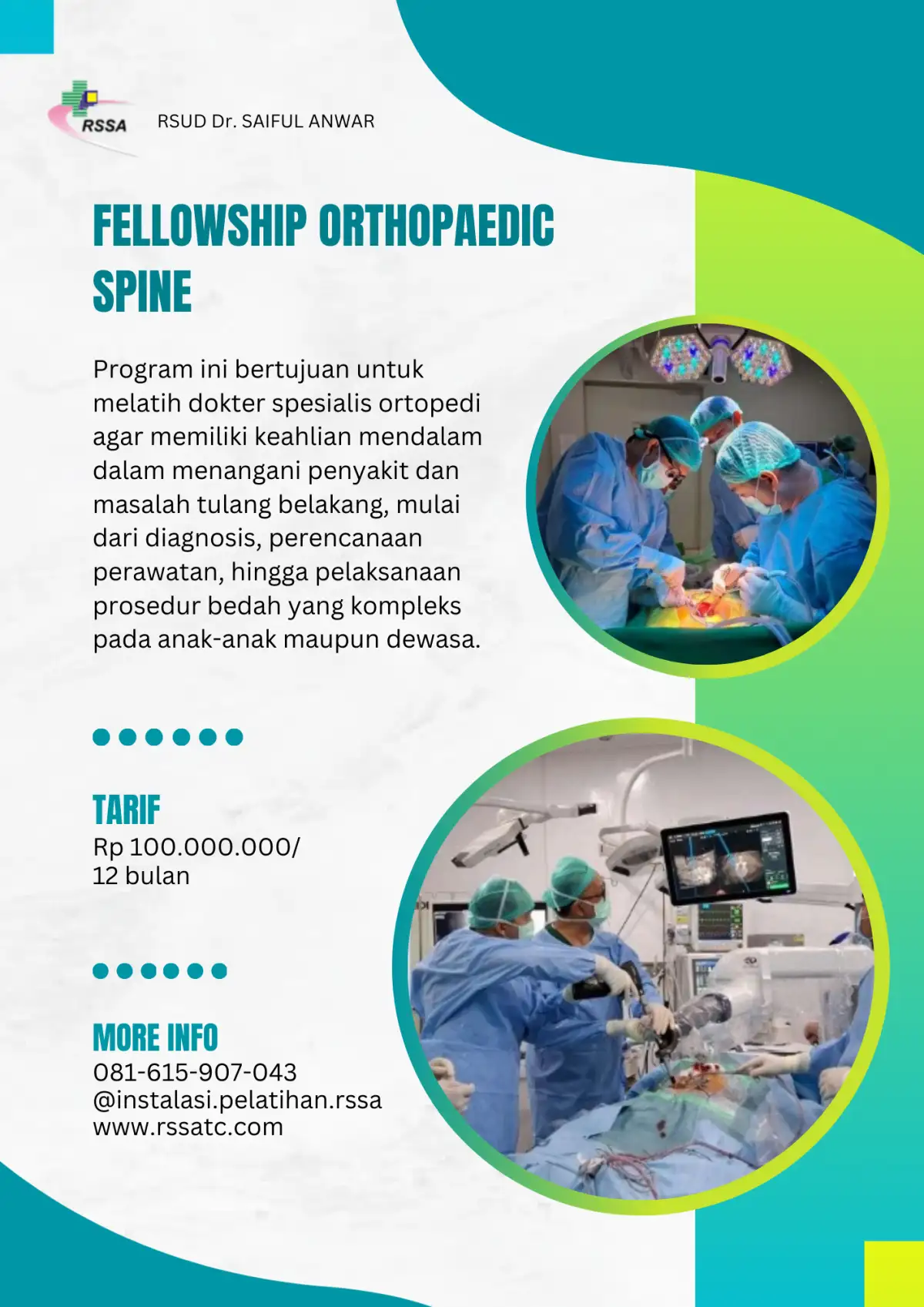 PROGRAM FELLOWSHIP ORTHOPAEDIC SPINE